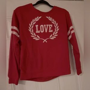 Love nation Red Love Long Sleeve